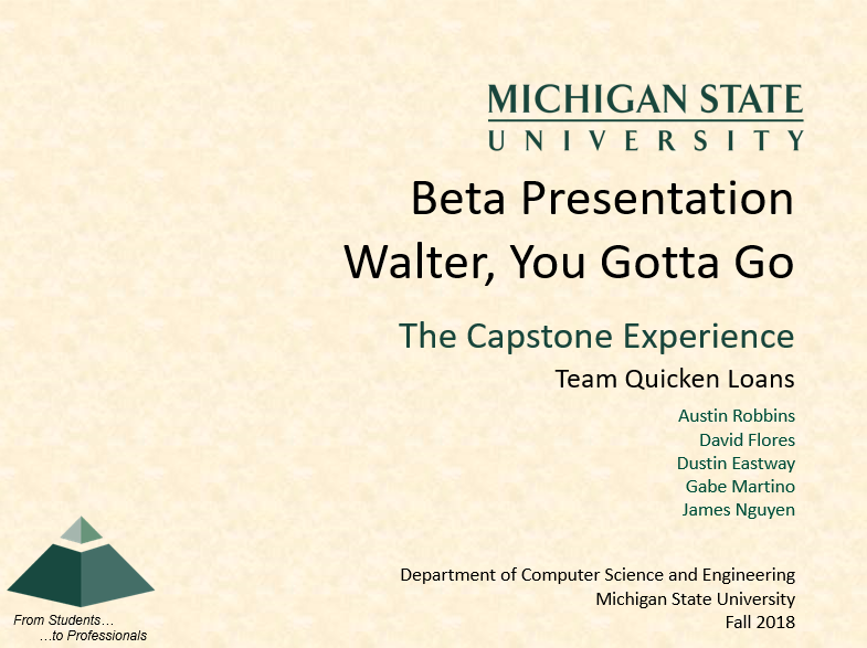 student presentation